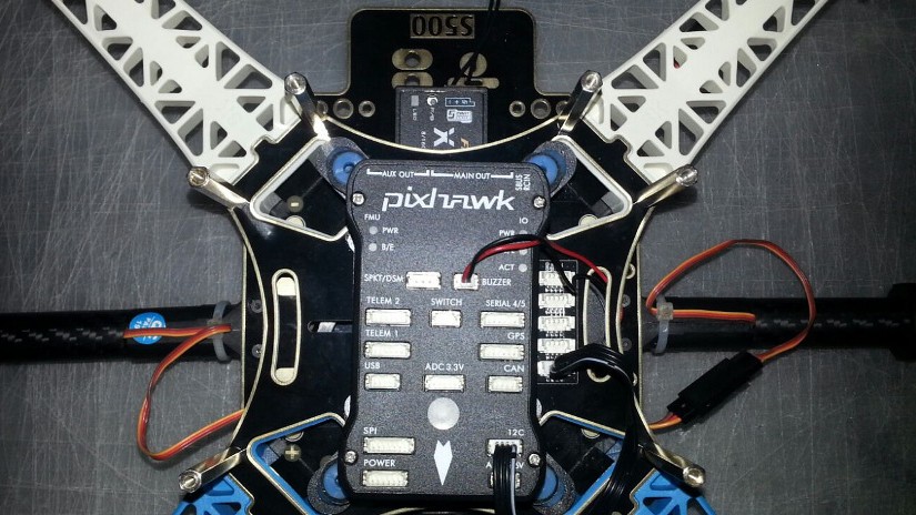 S500 mit Pixhawk Flightcontroller